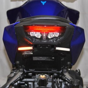 Yamaha MT-09 Fender Eliminator - New Rage Cycles - Plug & Play - Black - `24-`27